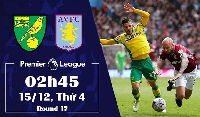 Soi kèo nhà cái bóng đá Norwich vs Aston Villa, 15/12/2021 - Vòng 17 Giải Ngoại hạng Anh